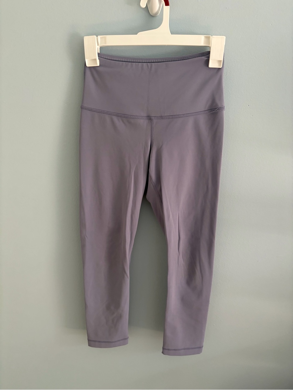 Girls' High-Rise Purple Active Leggings